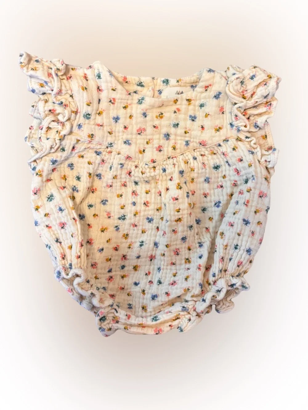 3 Months Konges Slojd Girl Muslin Romper Organic Cotton Floral